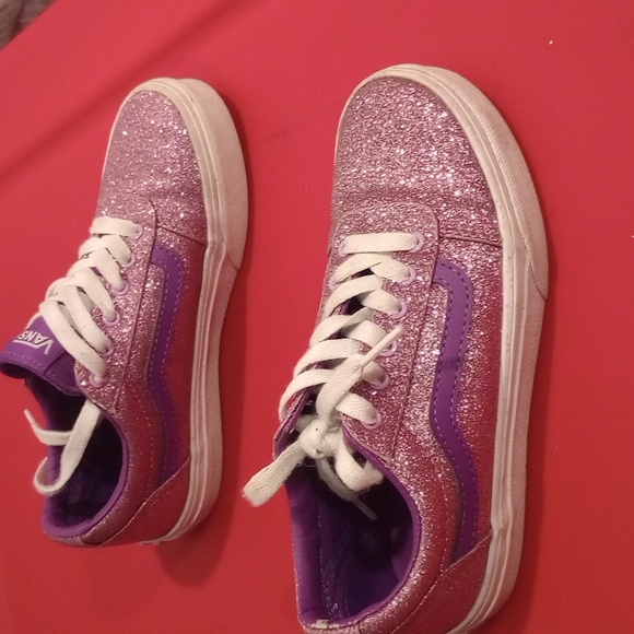 Purple glitter Vans - Picture 3 of 7